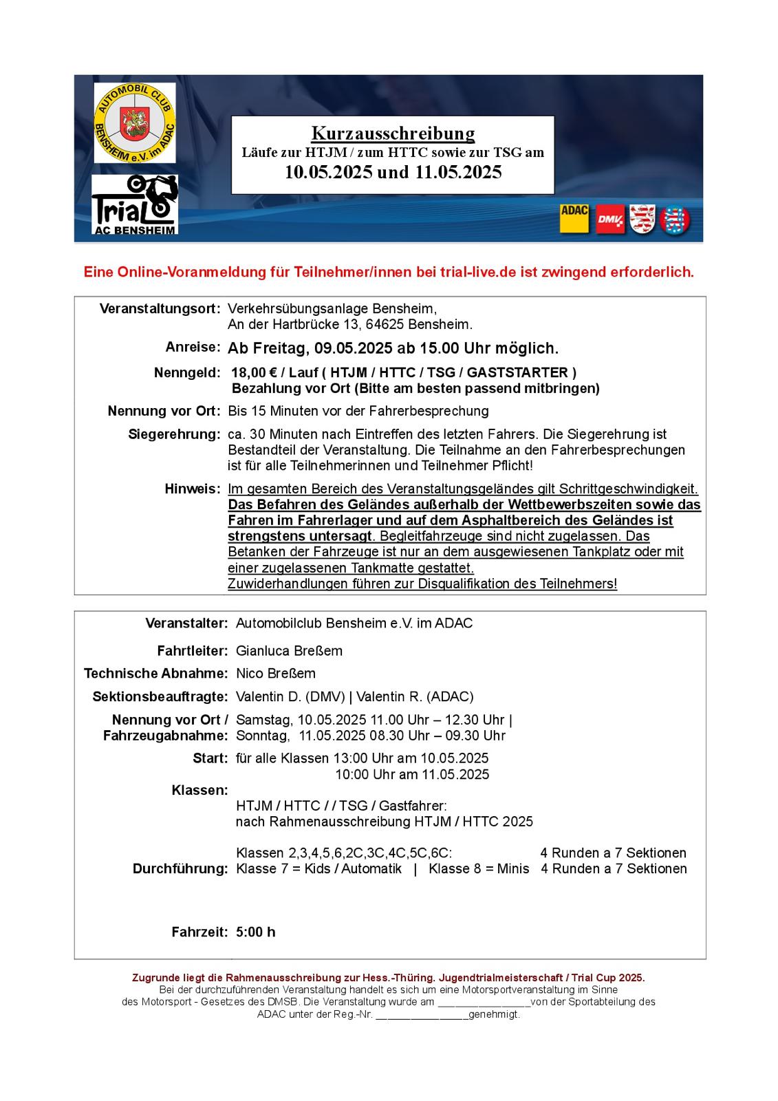 Ausschreibung