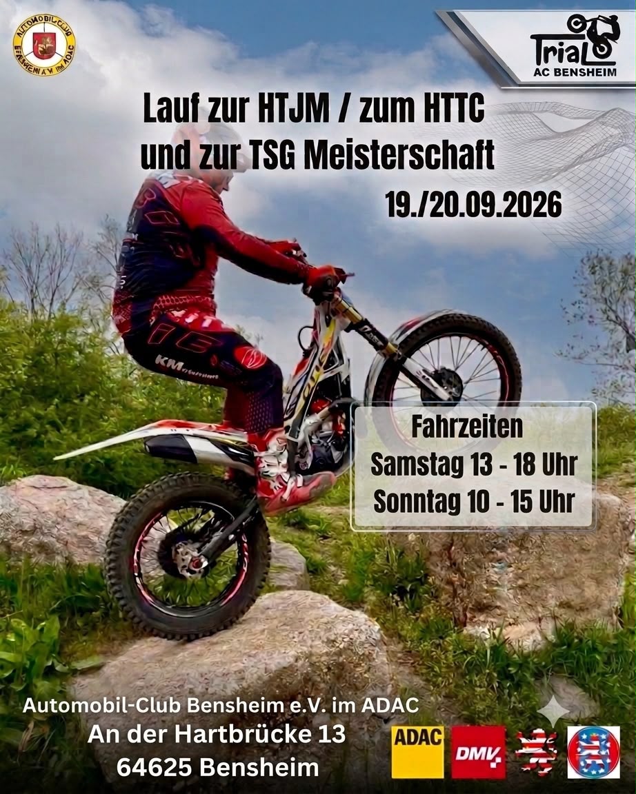 Flyer Trial AC Bensheim 2026